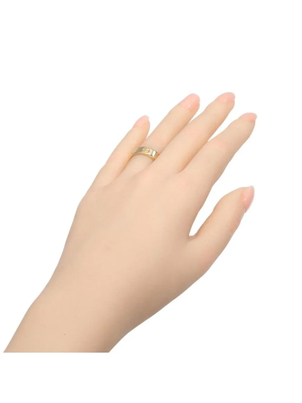 Cartier Love Classic Model 18k Yellow Gold Diamond Ring